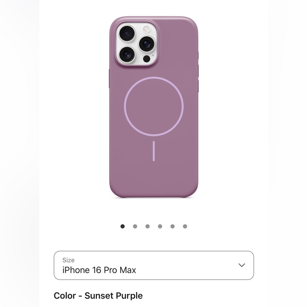 Beats by Dre Purple Phone Case 16 ProMax